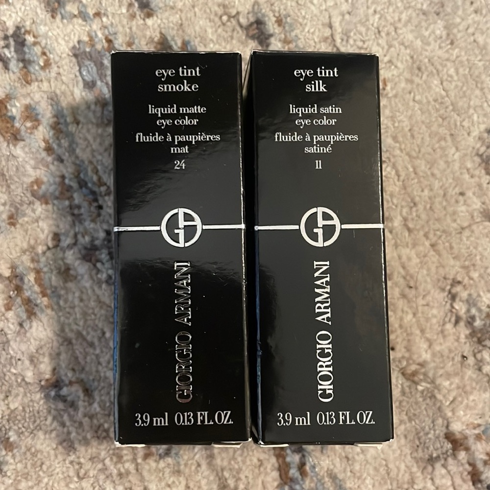 Giorgio Armani Eye Tint duo in Smoke & Silk